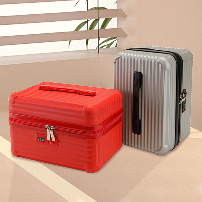 化妆手提箱14寸便携小行行李行李箱箱子迷你可爱收纳箱