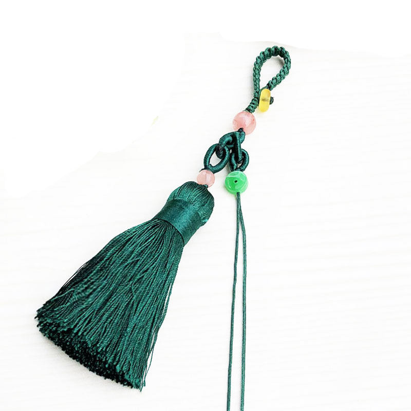饰品手工编织绳钥匙链绳流苏绳手把玩件挂绳玉器绳车挂件包包流苏