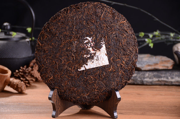 普乐滋 云南勐海普洱茶 熟茶大树七子饼 普洱1973 宫廷特级 357g