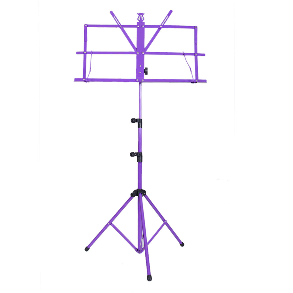 吉他谱架便携式家用乐谱歌谱架子古筝鼓练彩色谱架