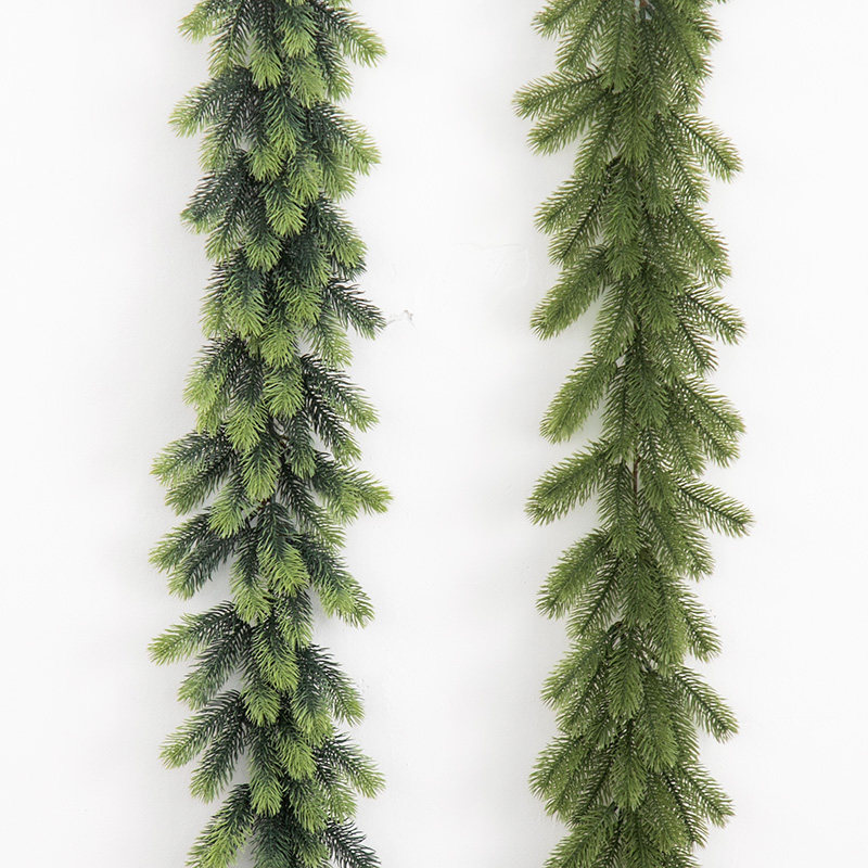 圣诞hromeope叶加密加密藤条仿真圣诞树树叶松针圣诞装饰品
