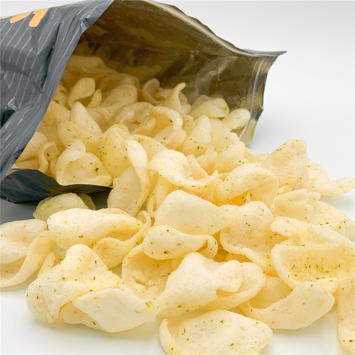 嘻哈虾片鲜虾脆片260g麻辣香味网红大包酥脆膨化食品