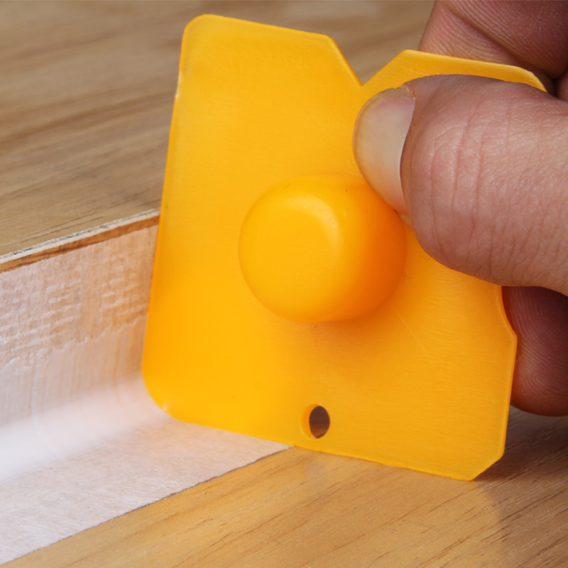 嘉施路玻璃胶刮板美缝剂阴角阳角刮片硅胶帽子玻璃胶