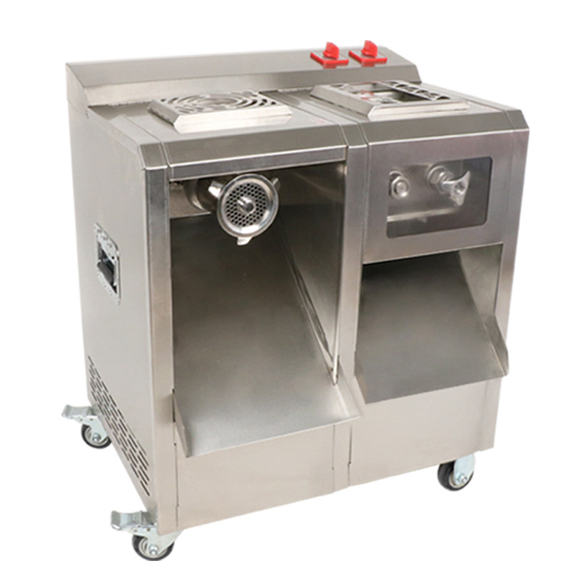 正元电动全自动多功能绞肉机商用大功率不锈钢切片切肉绞肉