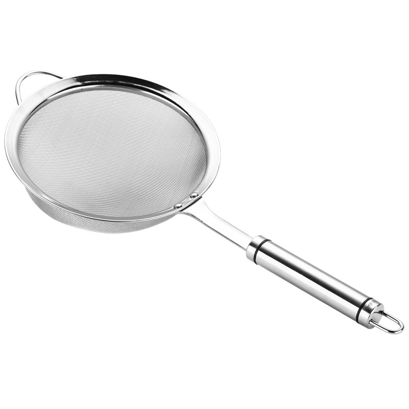 德国坤展304不锈钢网漏厨房滤油勺果汁过滤网勺火锅油隔捞油网勺