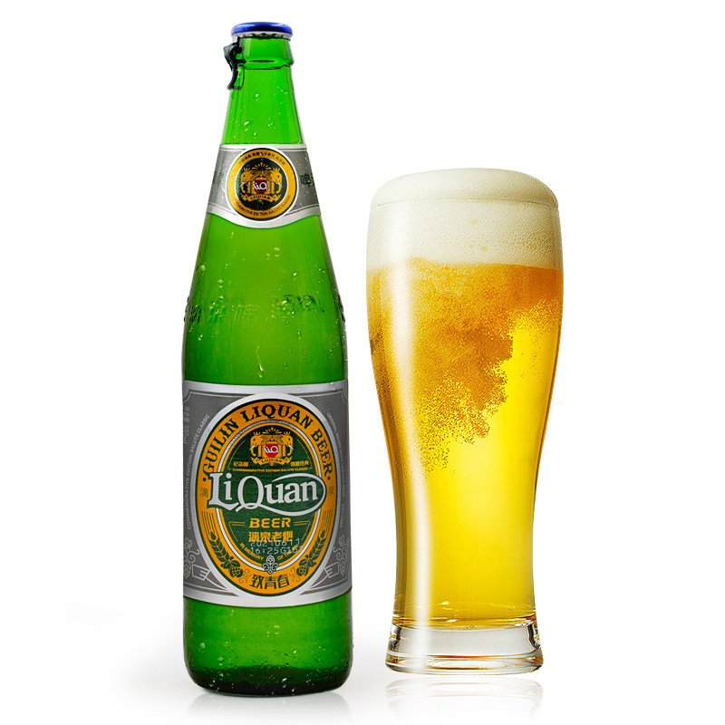 桂林漓泉啤酒大度11度老炮啤酒580ml12瓶装整箱广西特产酒