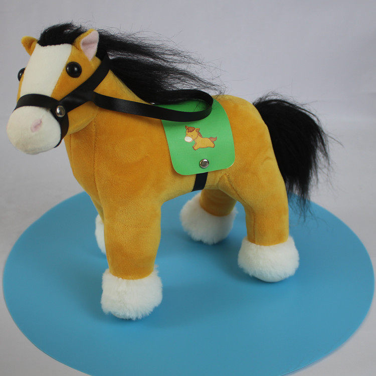 毛绒玩具玩偶礼物生日儿童女孩儿女孩玩具马公仔马儿毛绒布艺类玩具