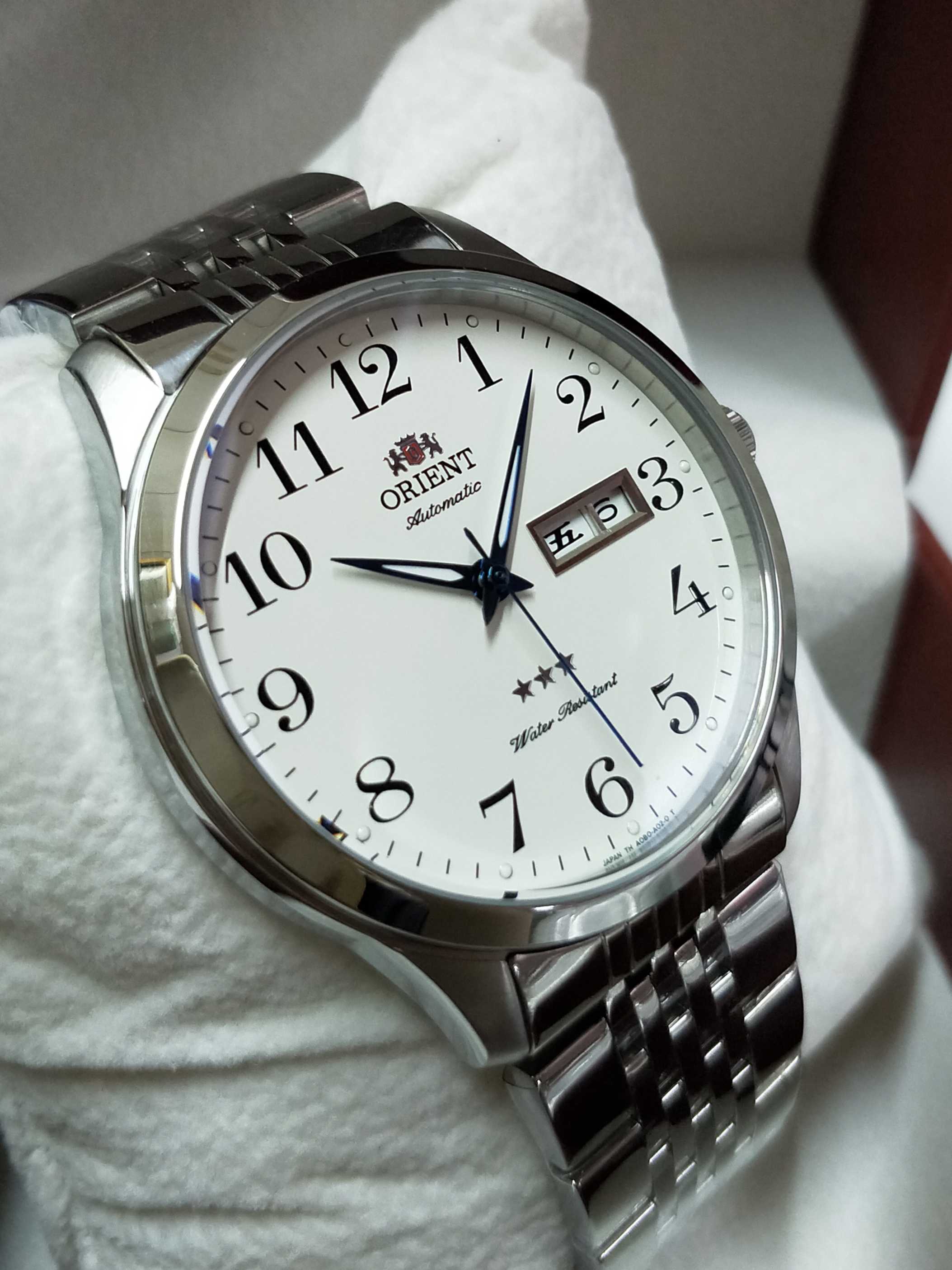 新款东方双狮全自动机械表男手表大表盘数字防水夜光休闲商务腕表