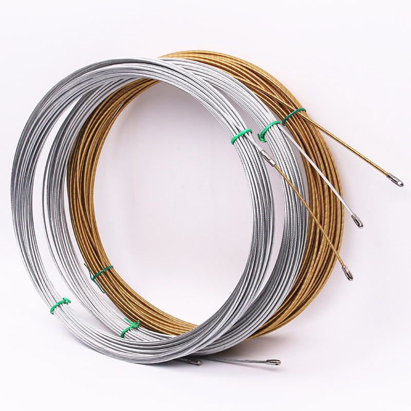 穿线钢丝电工穿管电缆引线管道直角弹簧拉线线缆工具