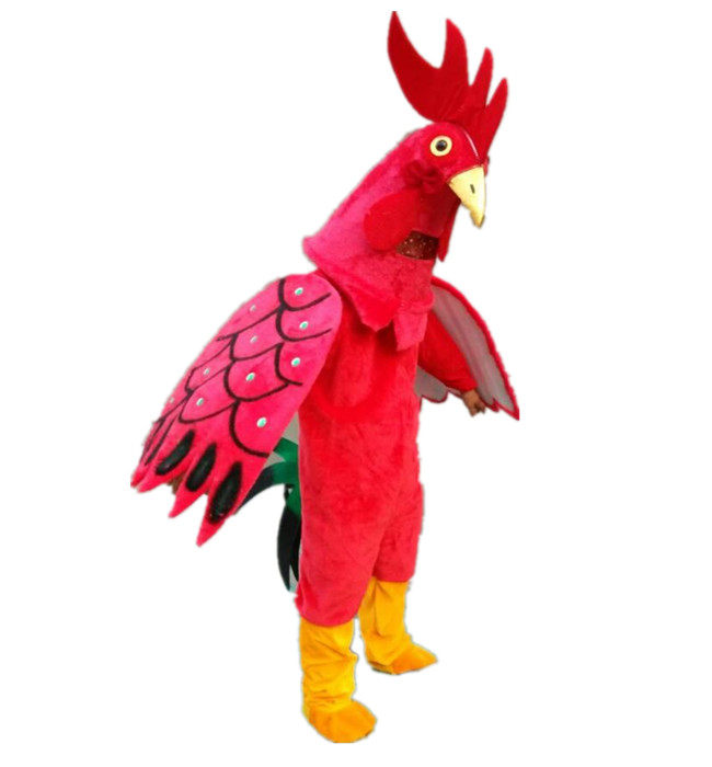 大公鸡服装成人儿童人穿人体舞台影视表演道具民族服装