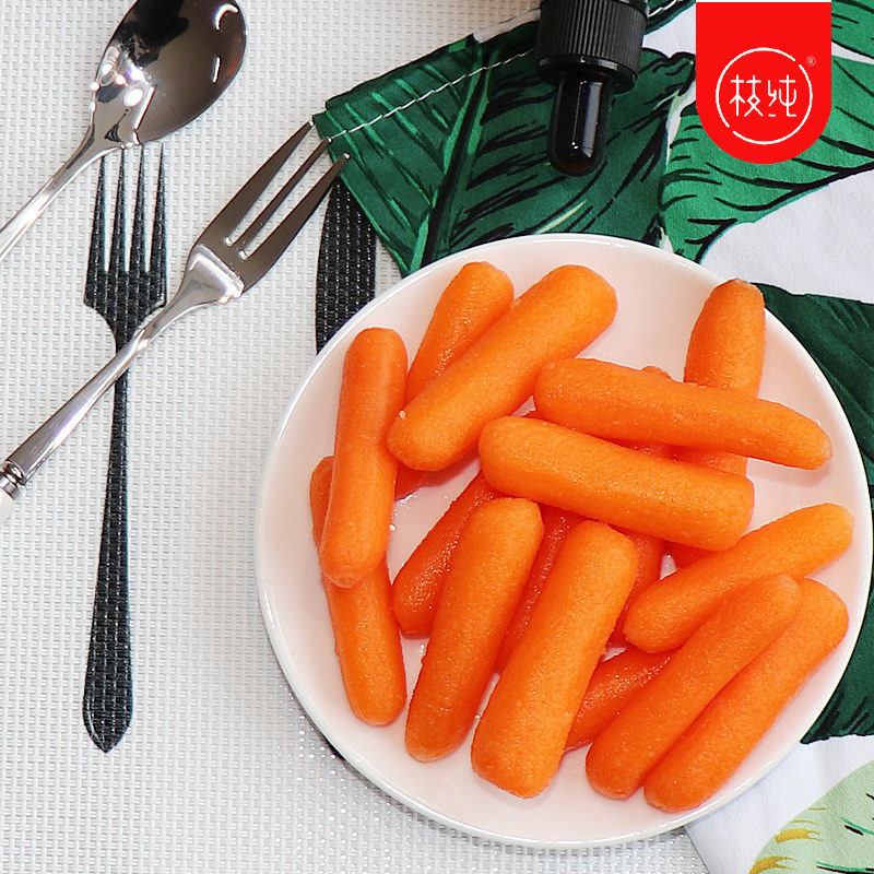枝纯水果小胡胡萝卜76g开袋即食当季新鲜手指萝卜