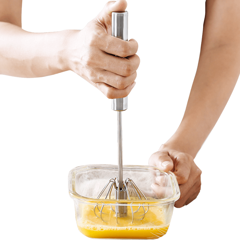 家用手动半自动打蛋器手压旋转蛋白打发器小型迷你型做蛋糕的工具
