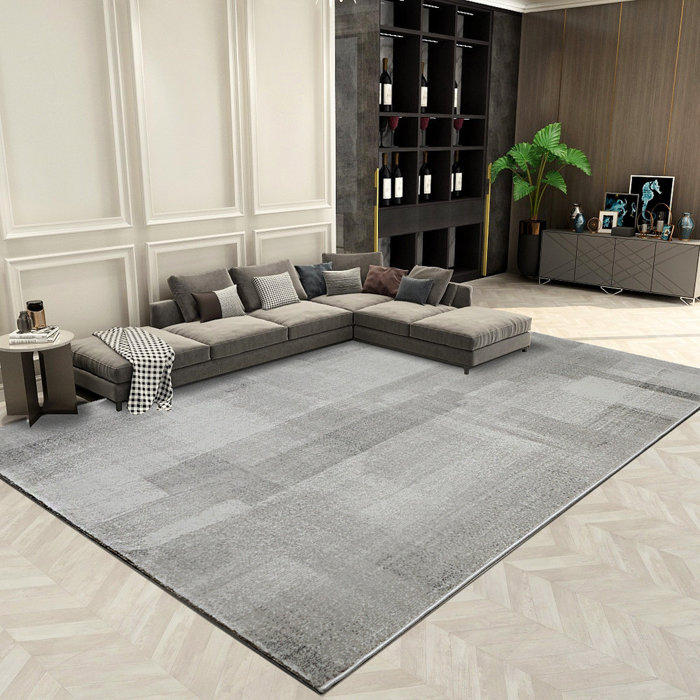 华雪北欧地毯客厅卧室满铺现代简约沙发茶几房间床边地毯欧式轻奢