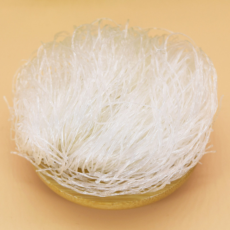 20斤散装正宗龙口粉丝圆易煮口感柔软麻辣烫旋转火锅爆肚粉丝