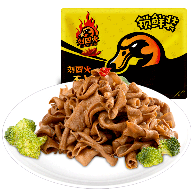 刘四火 锁鲜盒装卤鸭肠150g肉类小吃零食下酒菜熟食卤味鸭货小吃