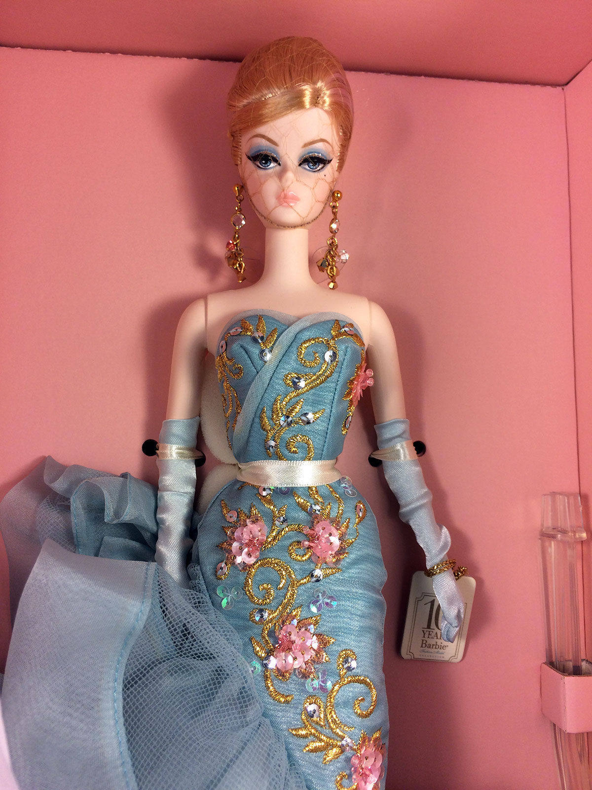 barbiesilkstoneyearstribute周年十周年st金标珍藏芭比娃娃娃娃