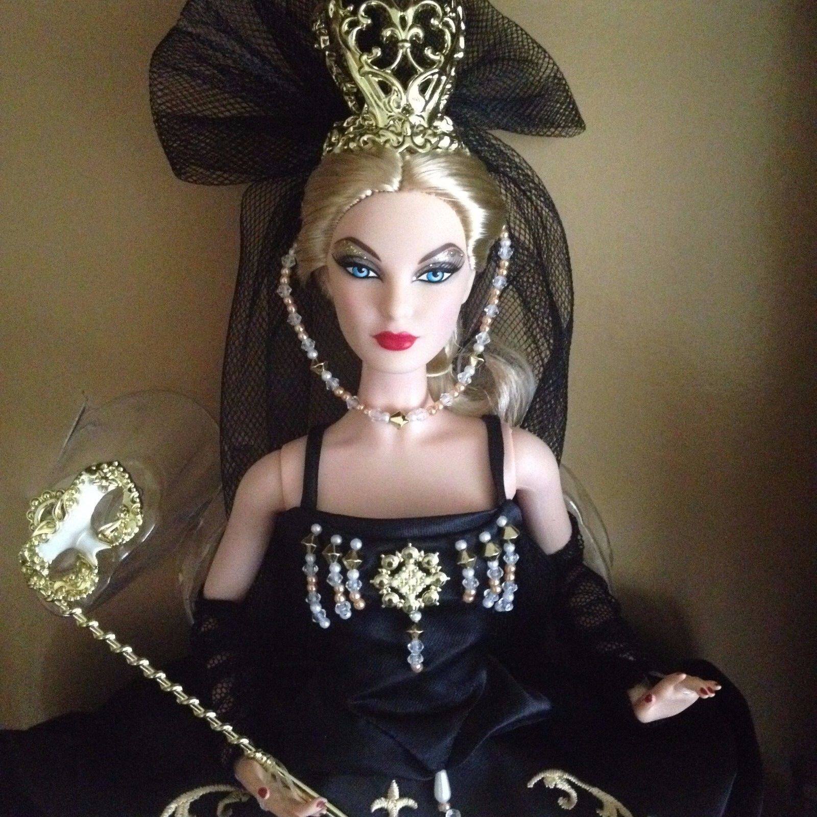 venetianmusebarbie2014假面假面舞舞会缪斯女神珍藏版芭比娃娃娃娃