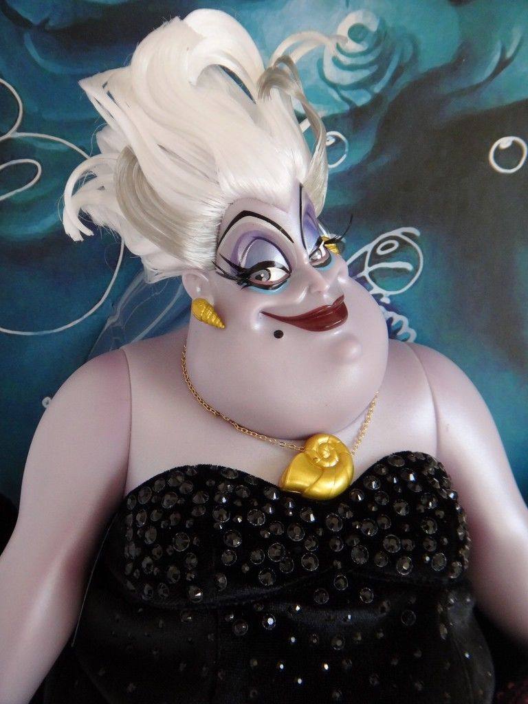 disneylittlemermaidursula苏拉小美人鱼反派迪士尼娃娃娃娃