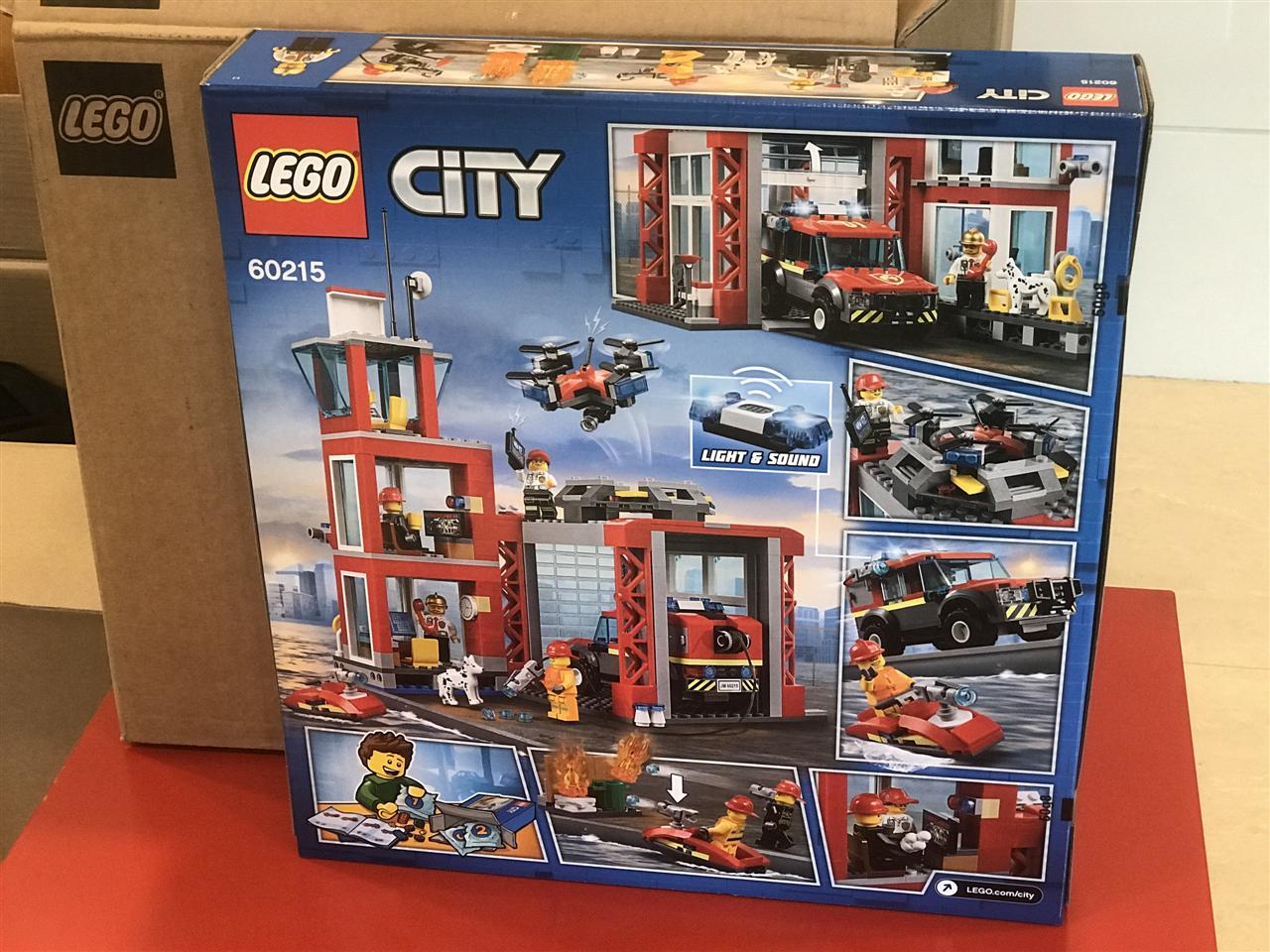正品乐高 lego 60215 城市系列 city 城市消防局 2019