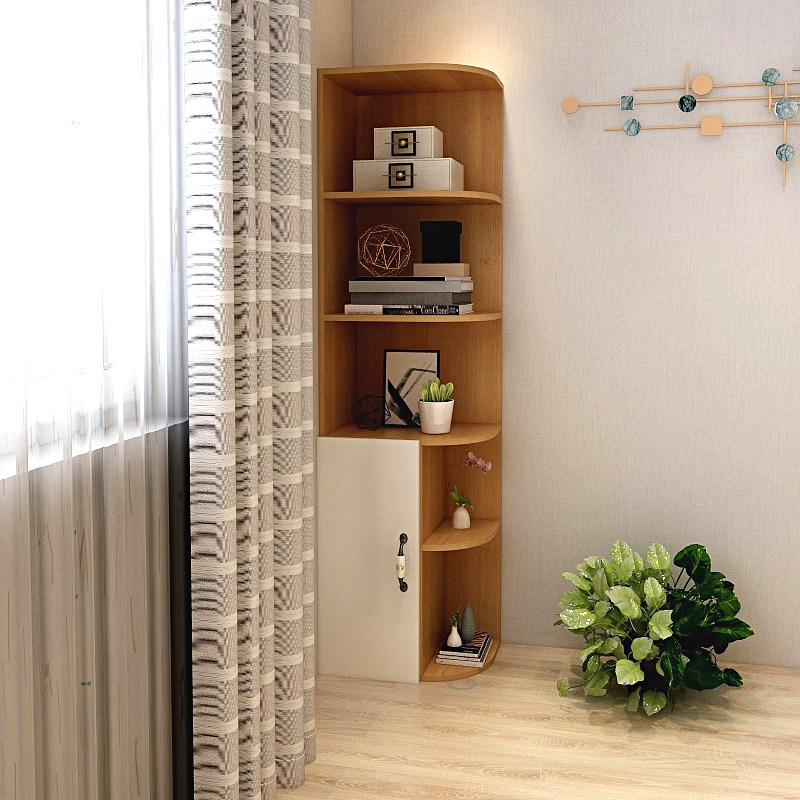 角柜客厅墙角转角拐角实木美式沙发黑色家居角柜