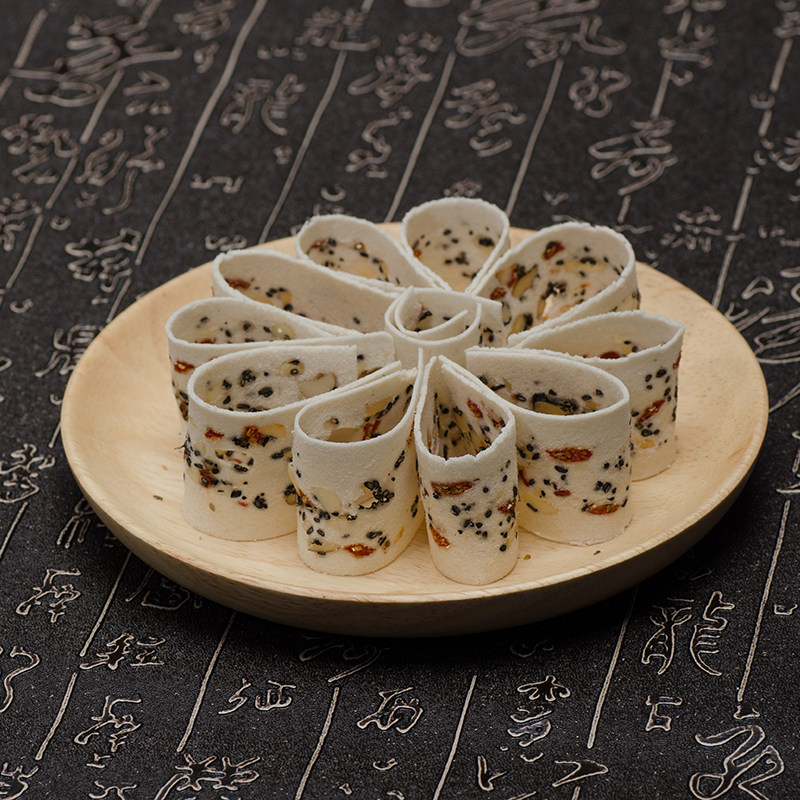 合川桃片同德福桃片余晓华非遗精品八珍480克中式糕点