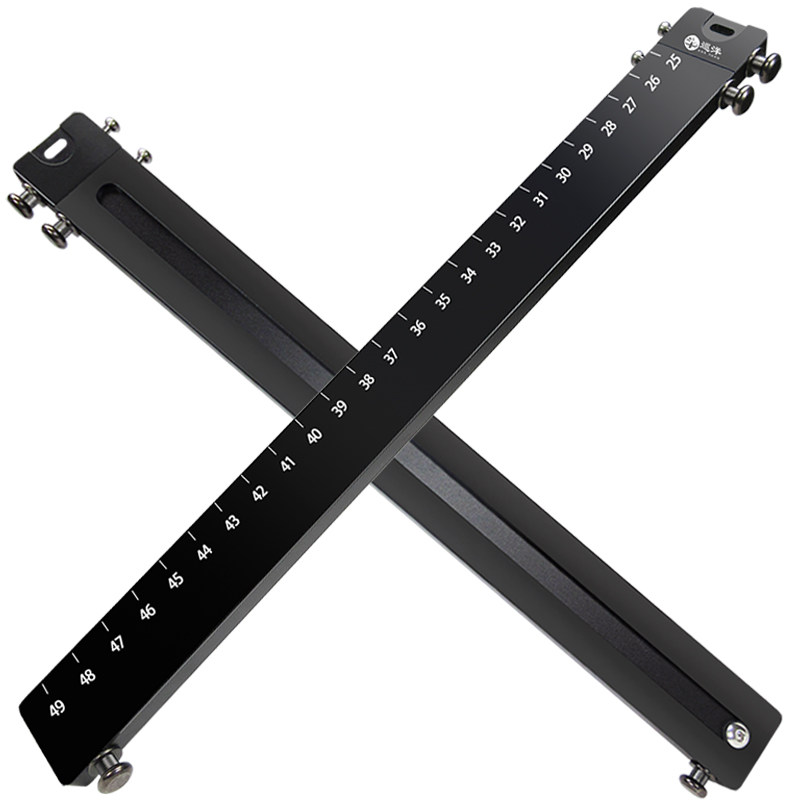 伸缩子线尺带钩距量线板多功能子线尺主线尺子量线尺钓鱼用品配件