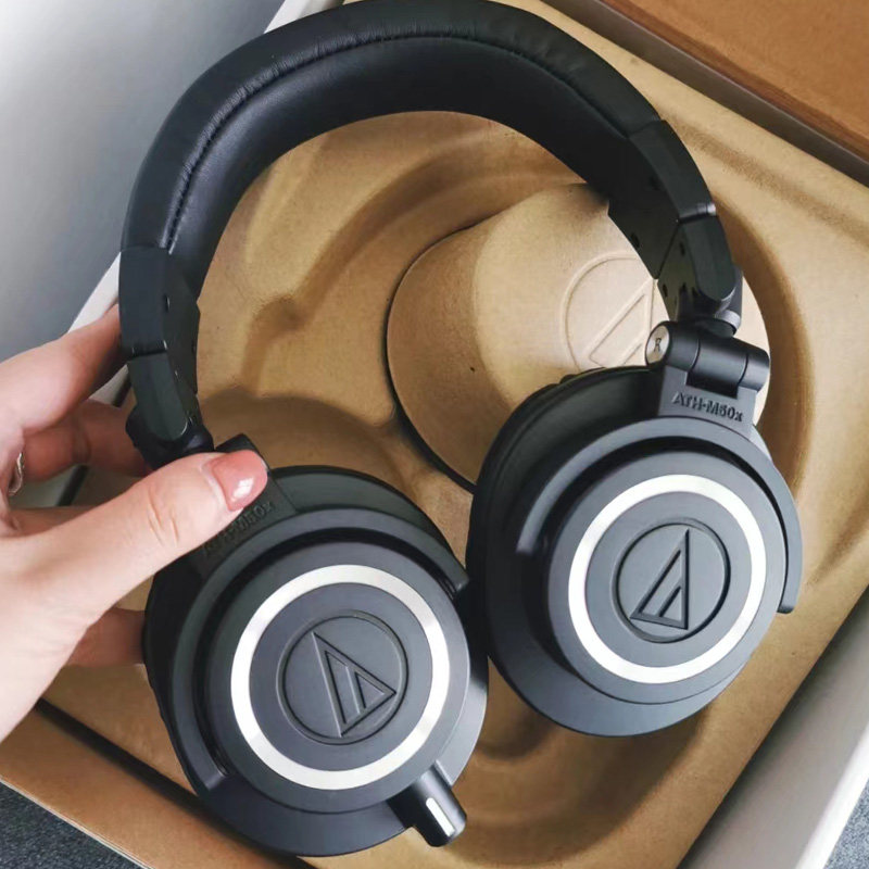 audiotechnica铁三角athm20xm30xm40x50x监听头戴耳机监听耳机