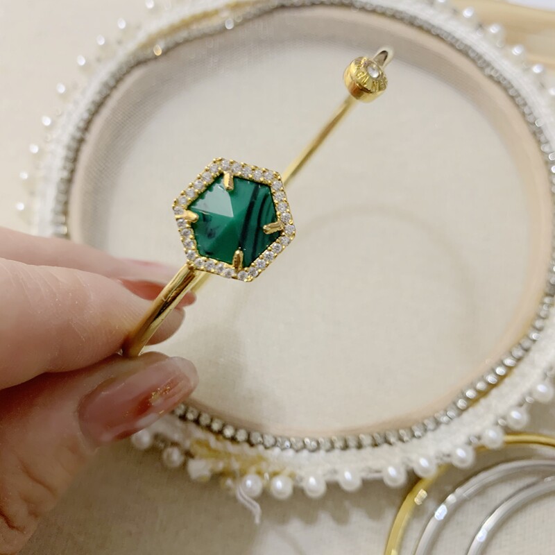 特价清仓美国henribendel曼哈顿开口镶钻简约百搭手镯