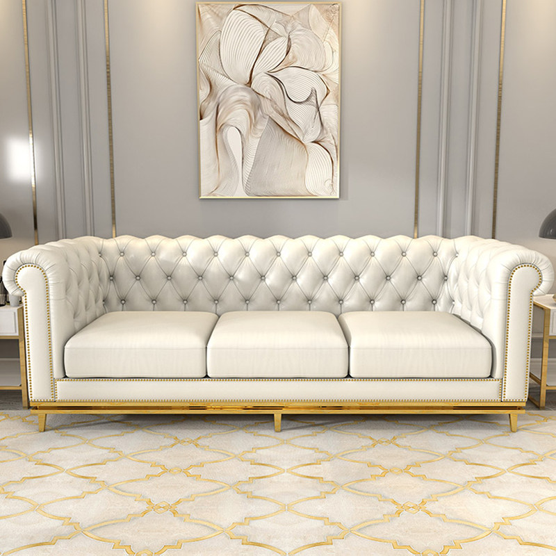 后现代轻奢沙发简约实木组合港式客厅别墅高级会所大小户型 - 罗森