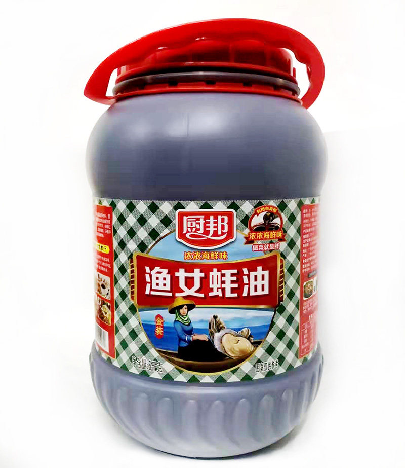 厨邦渔女蚝油6kg耗油腌制烤肉鲜味炒菜蘸料蚝油