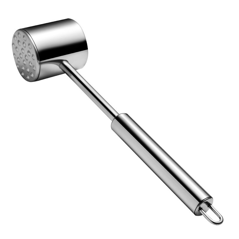 牛排松肉不锈钢敲肉家用厨房拍肉锤肉器断筋器敲肉锤