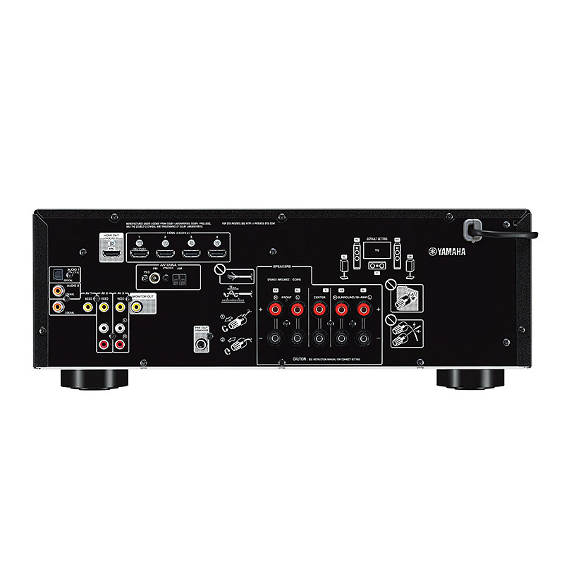 【官方正品】新品yamaha/雅马哈rx-v385 功放机无线蓝牙家庭影院大