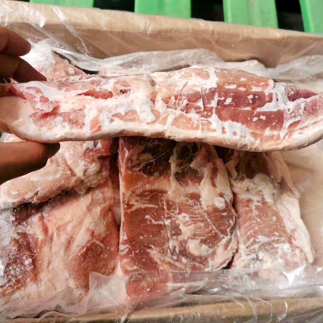 五花肉块带皮新鲜冷冻生猪猪肉20斤食堂面馆生猪肉
