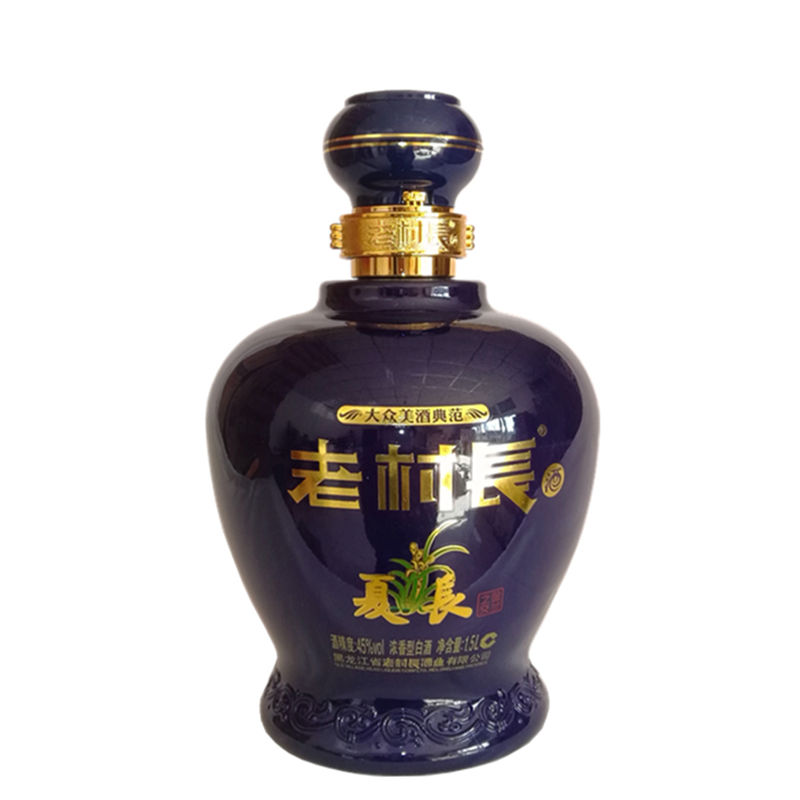 东北老村长纯粮春夏秋冬45度15l4大坛浓香香型白酒白酒