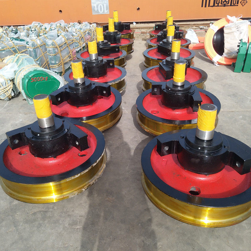 行车qd双梁起重机大轮轮组大型角箱行车轮主动其他起重工具