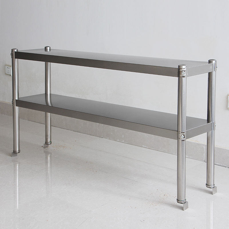 商用酒店厨房两层三层工作台台面立架物架置物架厨房置物架