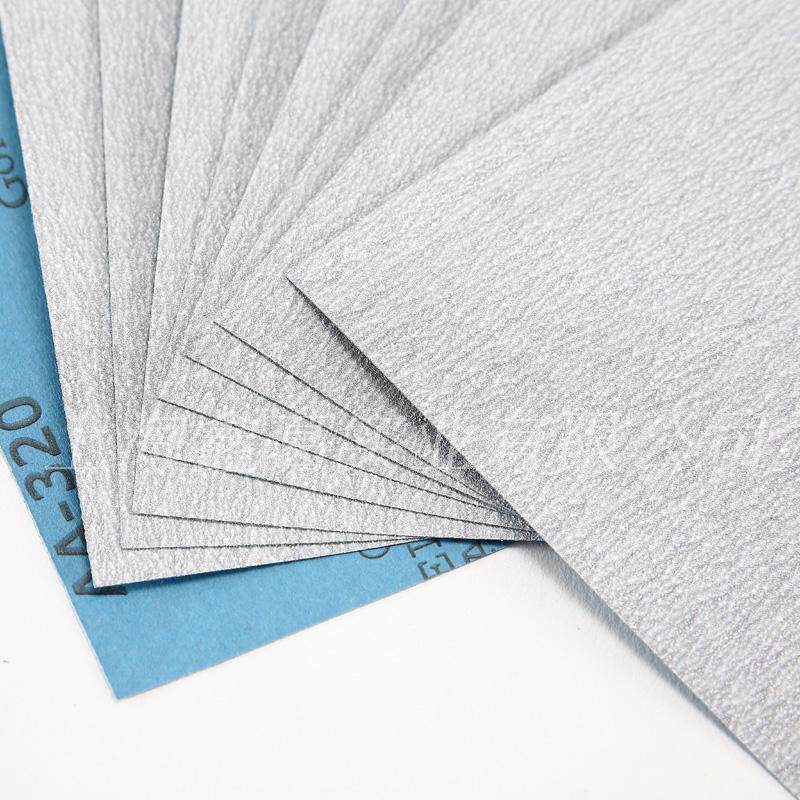 金牛a4方形沙纸白砂纸干磨砂纸沙皮金属家具漆面墙面打磨抛光砂纸