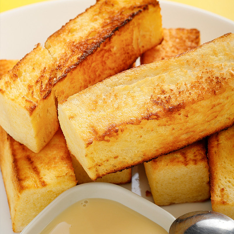烧烤木屋黄油西多士吐司小吃零食半成品食材4片其它
