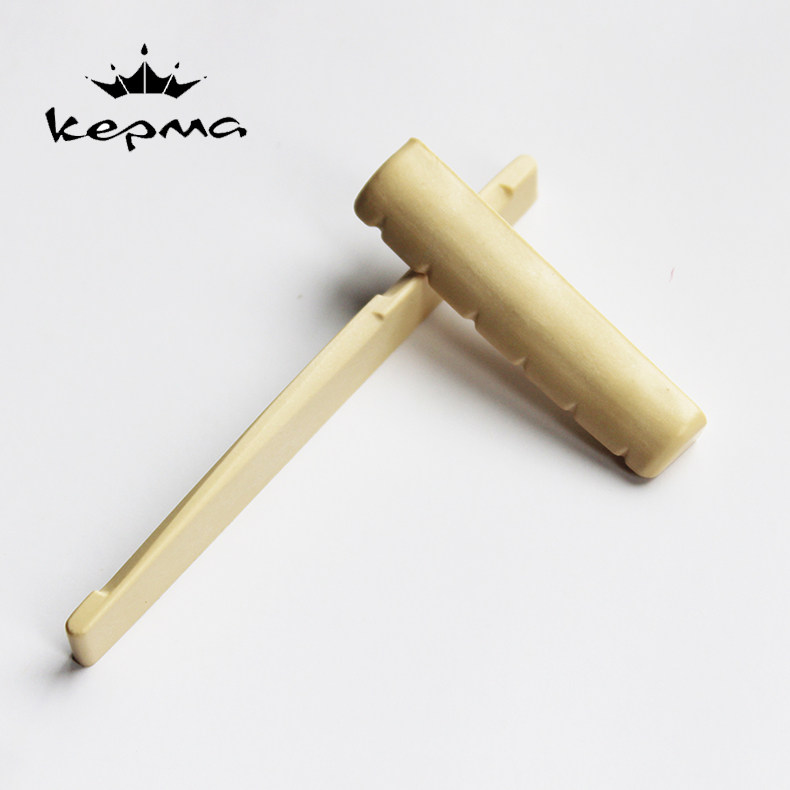 吉他卡马原装上弦枕非牛骨下弦民谣枕木琴桥弦枕