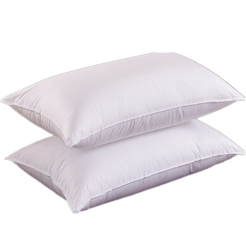 宿舍枕芯 舒适枕学生单人枕头 酒店枕头白色枕芯 一对拍2