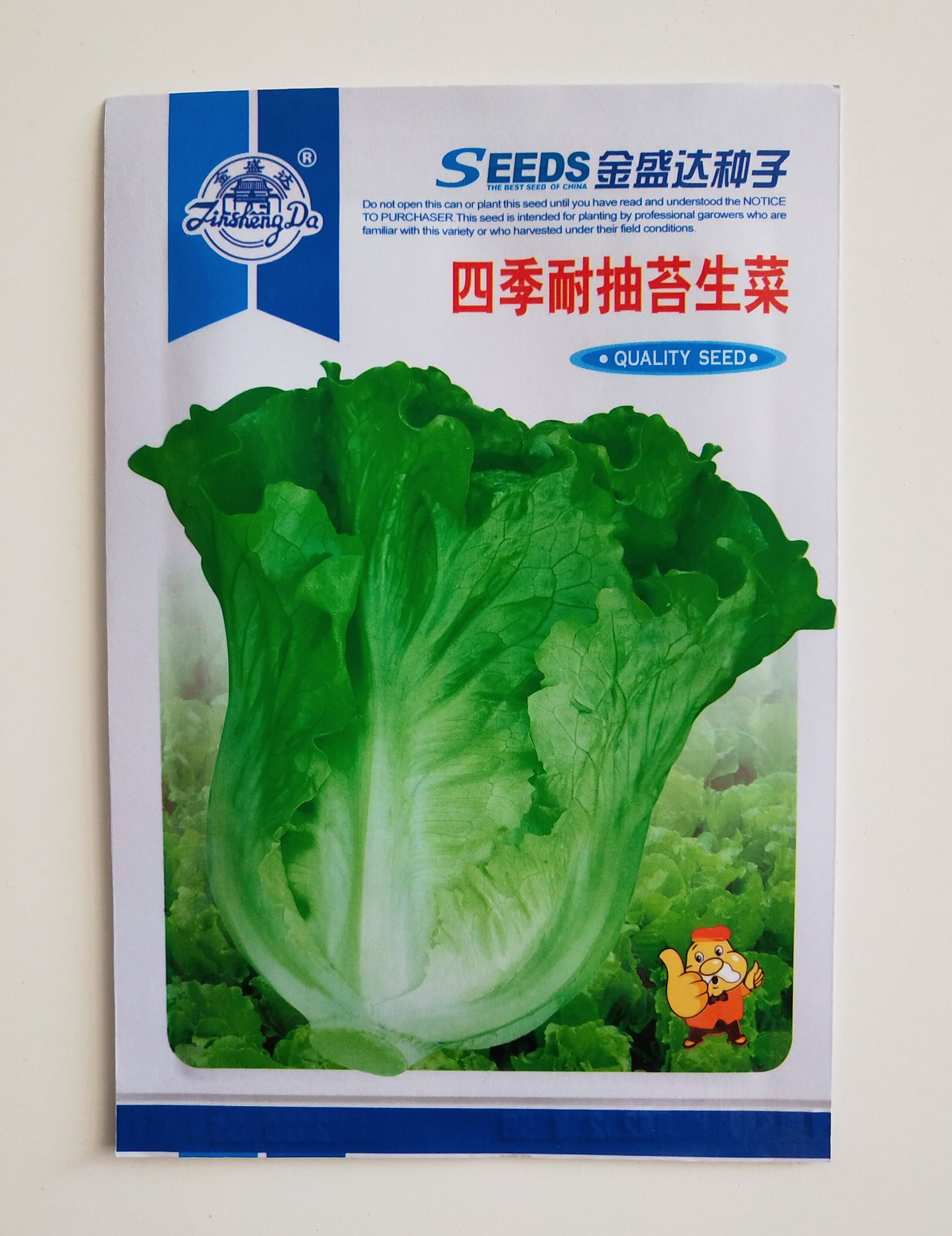 生菜耐抽意大利薹生菜籽四季播散叶生菜秋冬季蔬菜家庭园艺种子