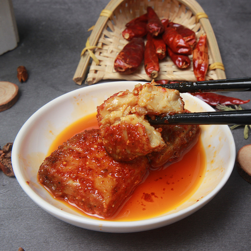 千里莼小瓶装红油260g豆腐乳大邑县唐场镇特产25年豆腐乳