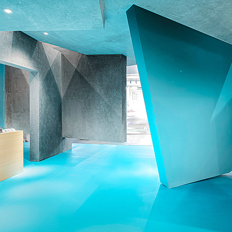 慕凯风影棚漆无影制作纯白色哑光专用摄影地坪艺术涂料