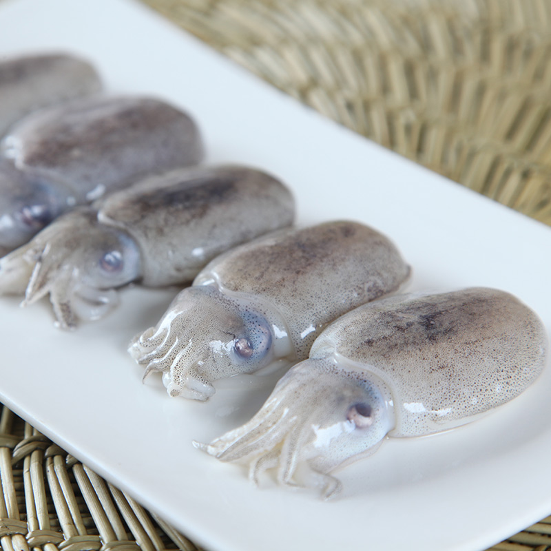 新鲜冰冻墨鱼仔深海鲜活小乌贼鱼象山海鲜水产500克/1