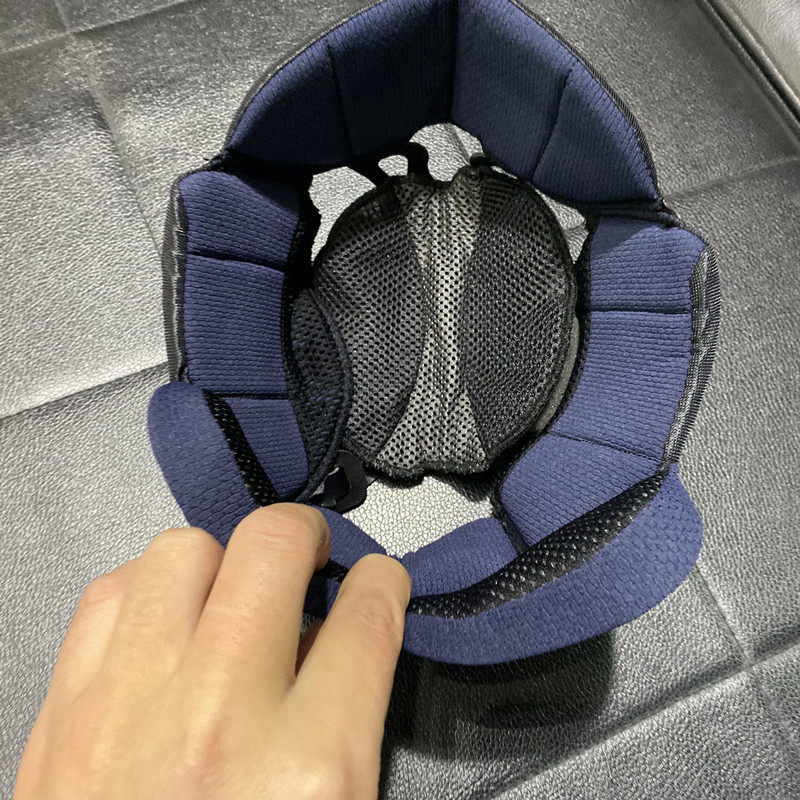 arairx7xneotourcross3拉力头盔内胆内衬顶顶摩托车头盔