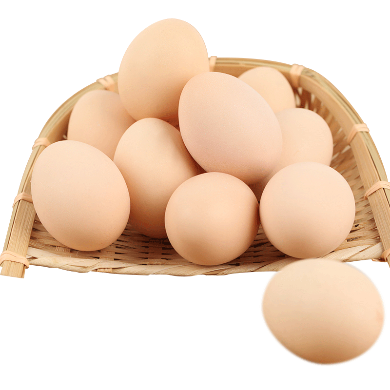 鸡蛋盒马生土周周蛋正宗土特产农家竹林7枚新鲜鸡蛋