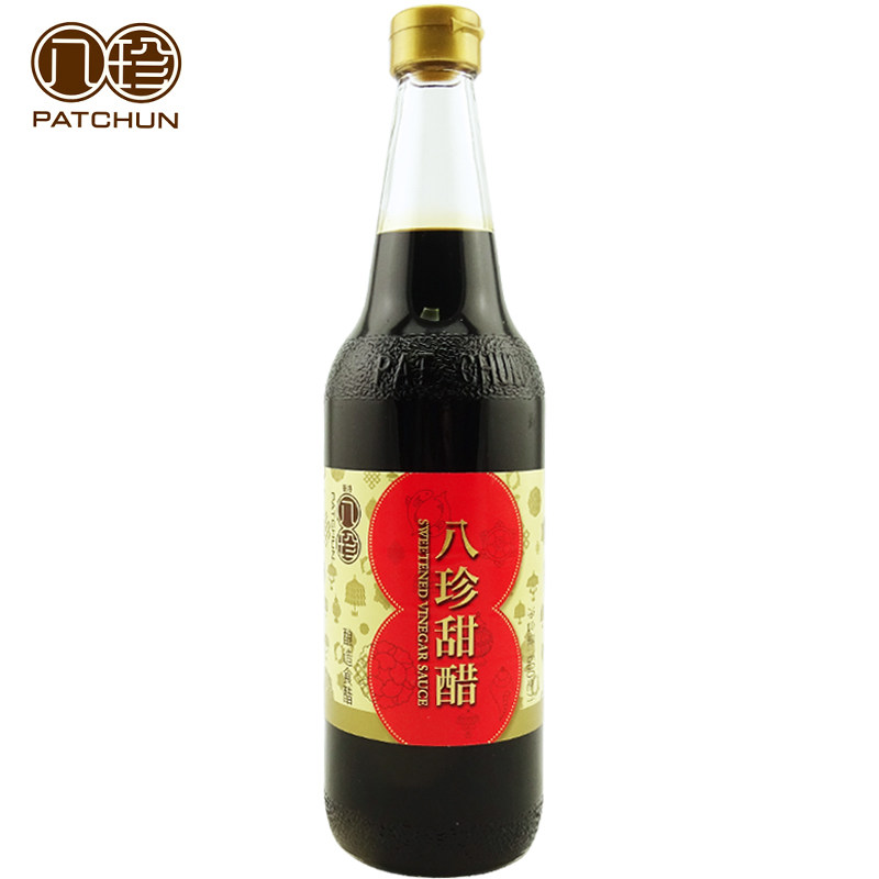patchuz八珍甜醋600ml 瓶装添丁甜醋猪脚姜醋 月子醋 糯米甜醋