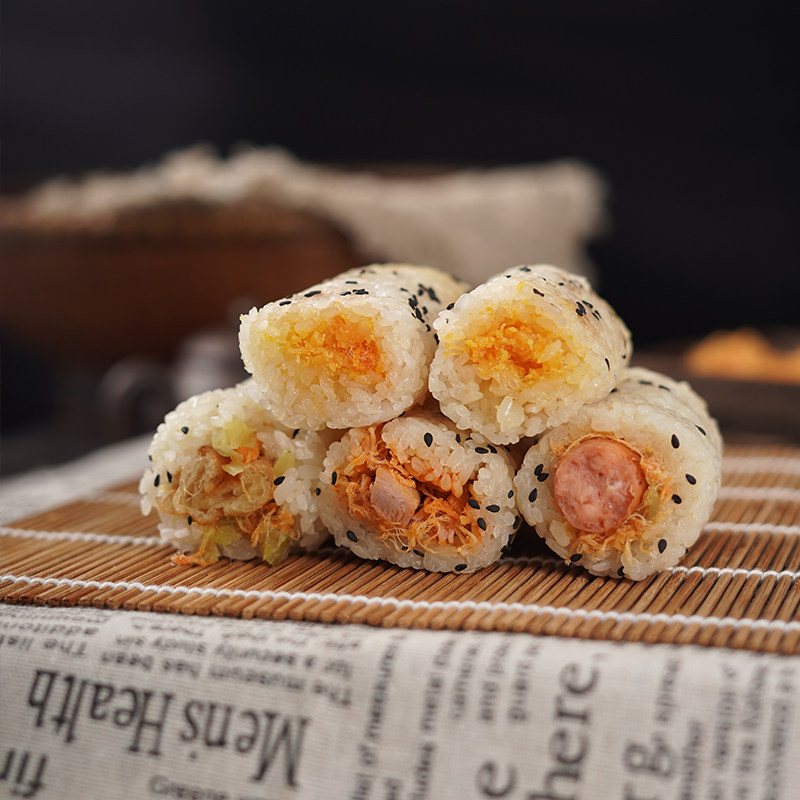 粮觅手饭团热狗糯米米饭家常面食速食早饭早餐方便米饭