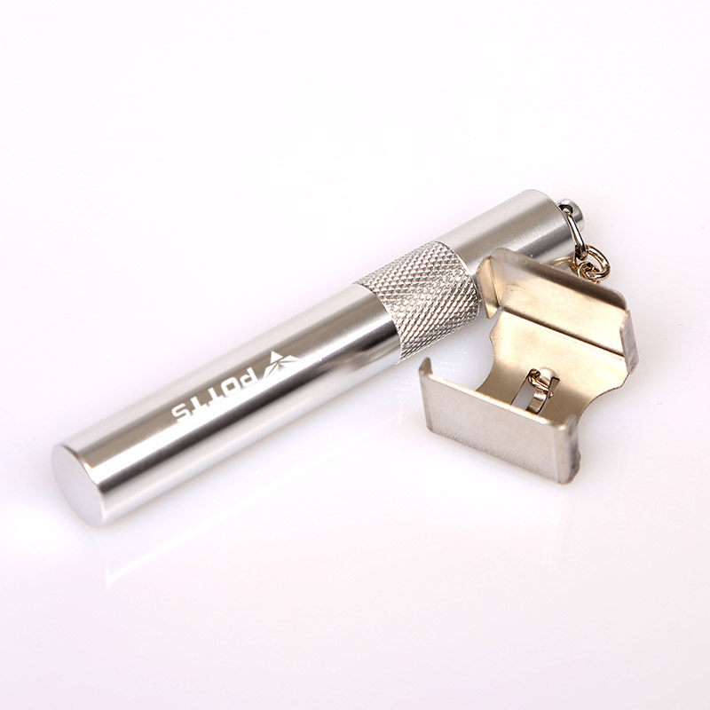 球杆台球potts波茨金属巧克巧粉夹桌擦粉使用巧粉夹