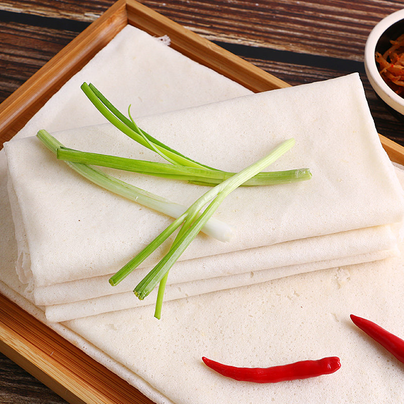 大米煎饼正宗手工微甜无糖山东临沂特产低脂手抓饼